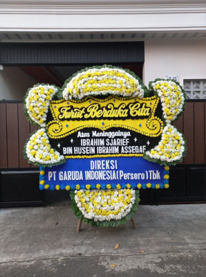 Papan Bunga Duka di Kapuas