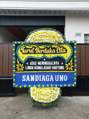 Papan Bunga Duka di Kapuas